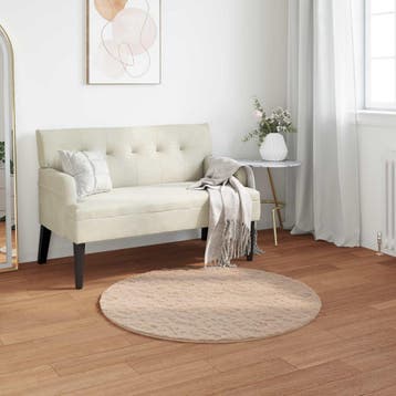 vidaXL Antislip vloerkleed van imitatie konijnenbont OLITE, Verzenden