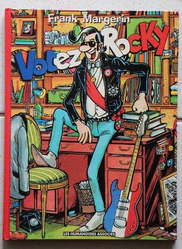 Margerin - Votez Rocky + dédicace - C - 1 Album - Réédition