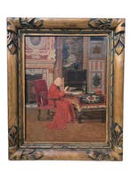 Franz Geerts (1869-1957) - NO RESERVE - El Cardenal y su