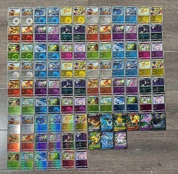 Pokémon - Eeveelutions COMPLETE Set 99/99 Cards - All Holo