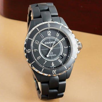 Chanel - J12 Black Ceramic - H3131 - Homme - 2010-2020