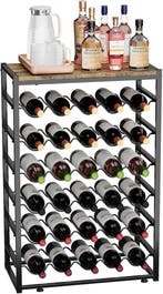 Wijnrek 30 flessen 59x89cm | Retour deal | Snel weg = weg, Huis en Inrichting, Woonaccessoires | Wijnrekken, Verzenden, Nieuw