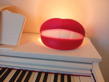 IKEA - Lamp - Flabb - kunststof - Ikea flabb lamp