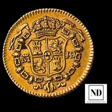 Spanje. Carlos III. 1/2 Escudo 1783 - Madrid JD