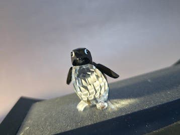 Swarovski - Beeldje - Sir Penguin 191448 - Box - Kristal