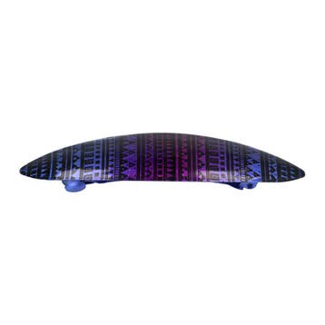 Haarspeld Patentspeld 9cm - Ibiza Patroon – Glitter - Paars, Nieuw