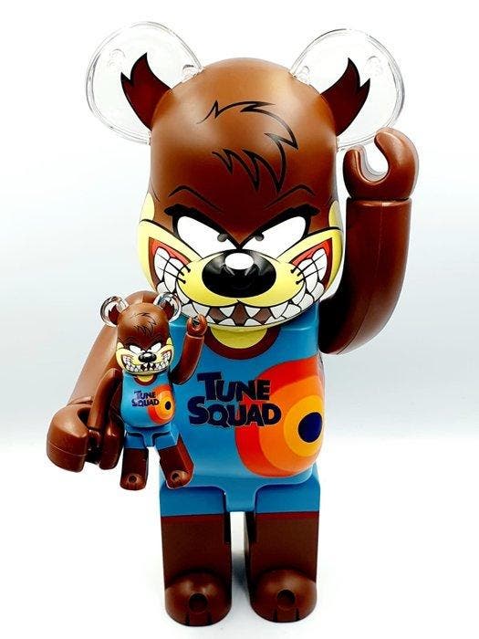 Medicom Toy Be@rbrick - Tasmanian Devil (Space Jam 2) 400% +, Antiek en Kunst, Kunst | Designobjecten