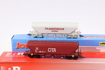Jouef, Rivarossi H0 - HJ6006/HR6025 - Wagon de marchandises, Hobby en Vrije tijd, Nieuw