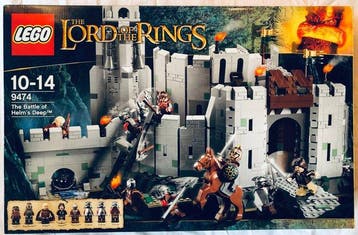 Lego Set - 9474 - The Lord of the Rings - The Battle of, Nieuw
