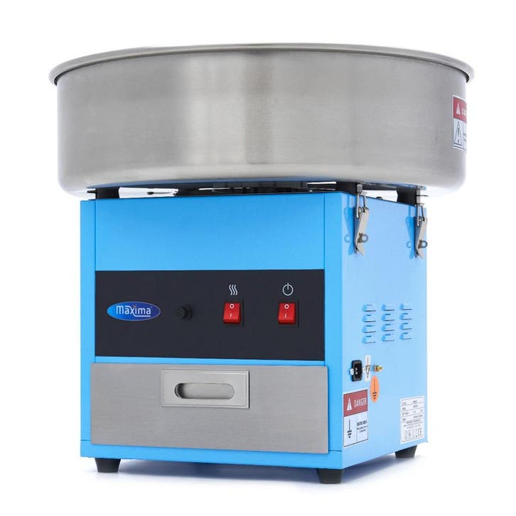 Suikerspinmachine – Ø 52 cm – Blauw, Zakelijke goederen, Horeca | Keukenapparatuur, Nieuw in verpakking, Overige typen, Verzenden