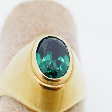 Zonder minimumprijs - Ring - 8 karaat Geel goud