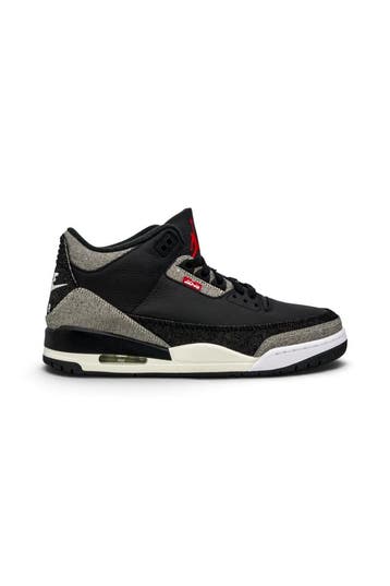Jordan 3 Retro X Levi’s Black (Onbekend), Verzenden