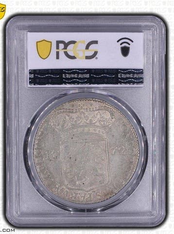 Nederland, Zeeland Zilveren Dukaat 1772 (PCGS AU58 - Top