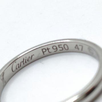 Zonder minimumprijs - Cartier - Ring Platina, Handtassen en Accessoires, Ringen, Nieuw
