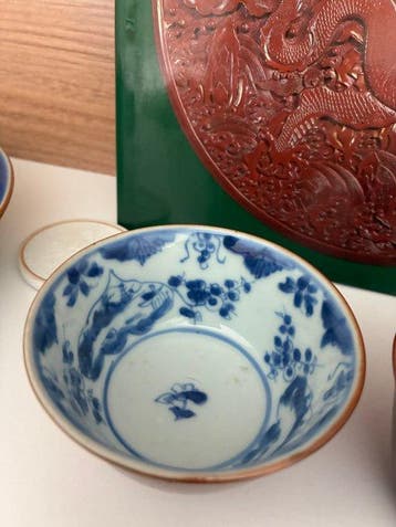 Beker (2) - Porselein - Jingdezhen