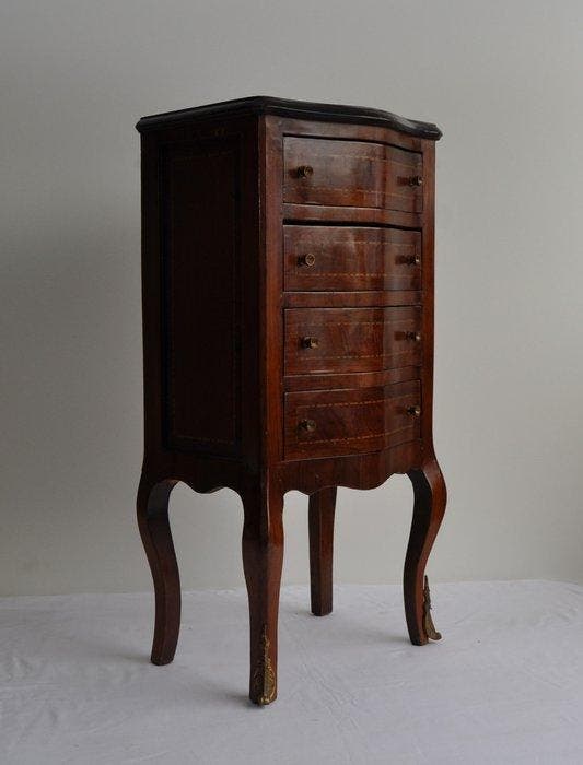 Ladekast - Hout - Kleine ladekast, Antiek en Kunst, Curiosa en Brocante