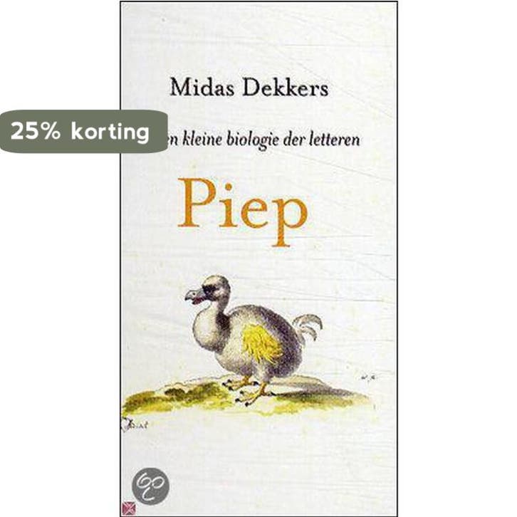 Piep 9789059650855 Midas Dekkers, Boeken, Literatuur, Zo goed als nieuw, Verzenden