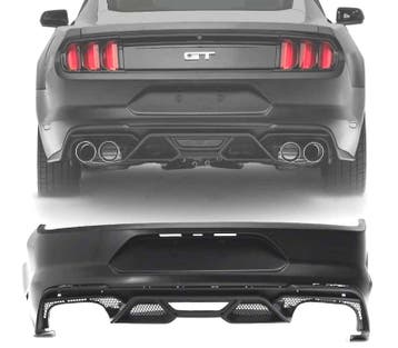 PARE-CHOCS ARRIÈRE FORD MUSTANG LOOK GT500 15-17 NOIR, Verzenden, Neuf