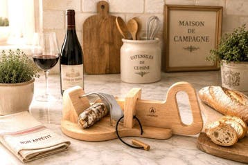 LAGUIOLE Laguiole – Affettatrice Manuale per Salame in Legno