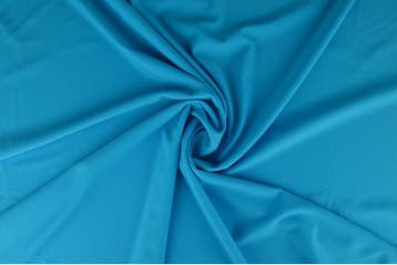 10 meter lycra stof - Aqua blauw - 155cm breed, Overige materialen, 120 cm of meer, Verzenden, Blauw