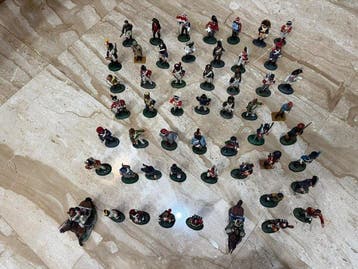 delPrado - Action figure Lotto di 53 Soldatini in Piombo Del, Nieuw