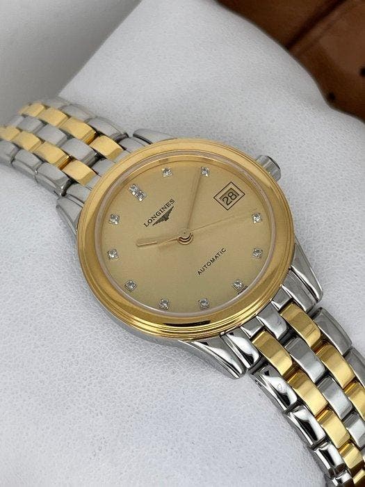 Longines - Flagship Classic Lady Diamonds Automatic -, Bijoux, Sacs & Beauté, Montres | Hommes
