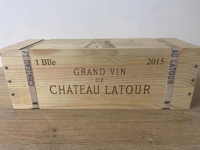 2015 Chateau Latour - Pauillac 1er Grand Cru Classé - 1 Fles, Verzamelen, Wijnen