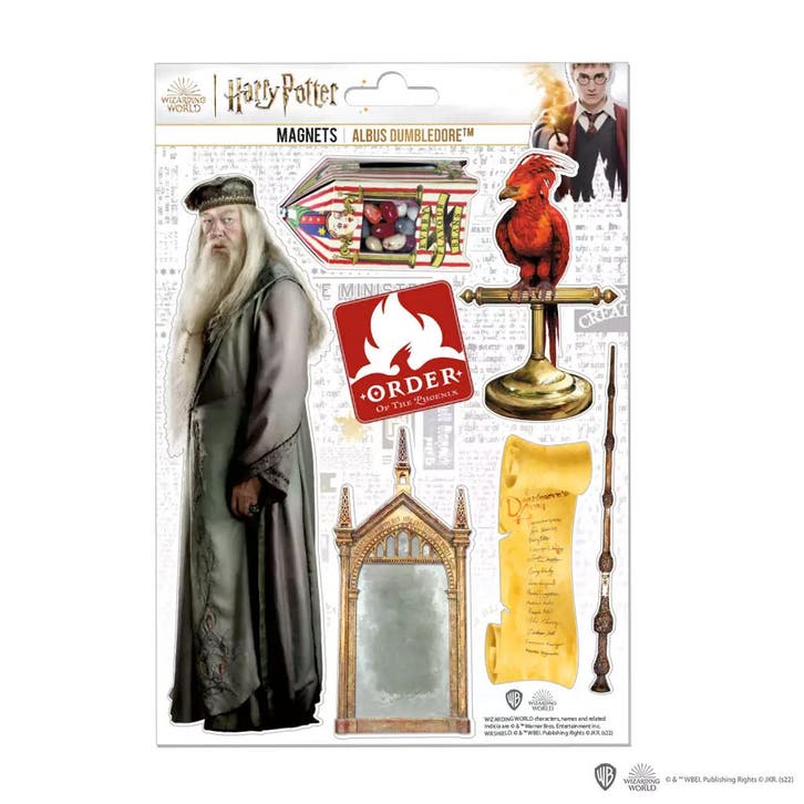 Harry Potter Magneten Albus Dumbledore, Verzamelen, Harry Potter, Nieuw, Ophalen of Verzenden