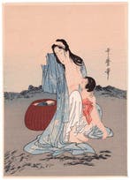 The abalone fisherwomen - Kitagawa Utamaro (1753–1806) -