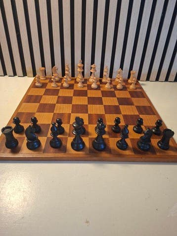 Jeu déchecs - Schaars Staunton schaakspel (king 8.5 cm)