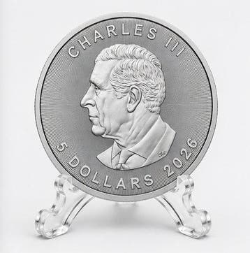 Canada. 5 Dollars 2026 – Maple Leaf – 1 oz Silver coin – Ag, Timbres & Monnaies