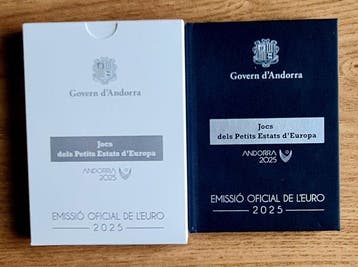 Andorre. 2 Euro 2025 Small States Games Proof (Sans prix