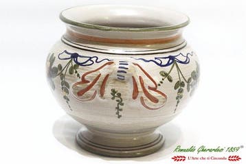 Deruta Vaso ceramica dipinta a mano Maiolica di Deruta -