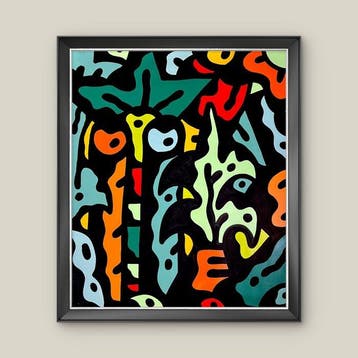 Nuno Barbedo (1983) - Step into nature (XL Size Painting)