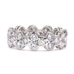 Zonder minimumprijs - Ring Platina - 3.75ct. tw. Diamant, Nieuw