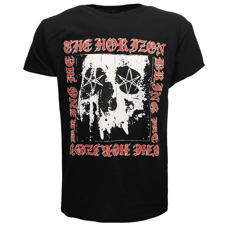 Bring Me The Horizon Metal Logo Skull T-Shirt, Kleding | Heren, T-shirts