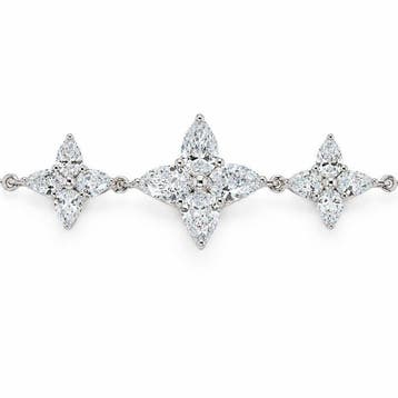 Zonder minimumprijs - Armband - 14 karaat Witgoud - 1.98ct., Nieuw