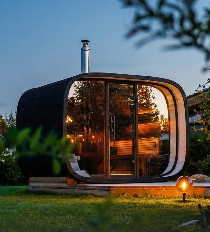 Barrelsauna / Buitensauna AANBIEDINGEN vanaf € 3299.-, Sports & Fitness, Sauna, Envoi