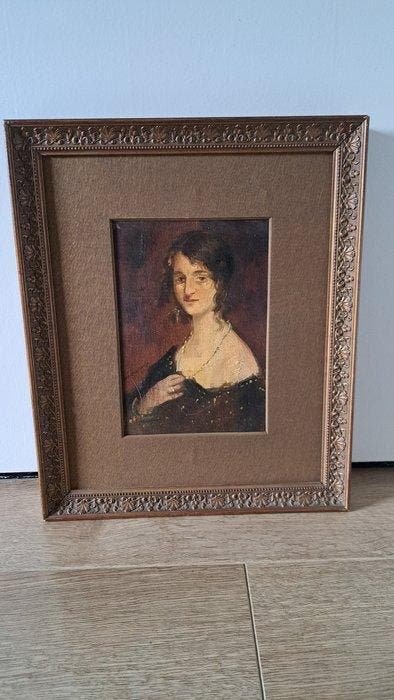 Simon Maris (1873-1935) - Mevrouw, Antiek en Kunst, Kunst | Schilderijen | Klassiek