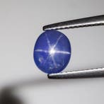 1 pcs Blauw Stersaffier - 2.17 ct - Lotus Gemology, Nieuw