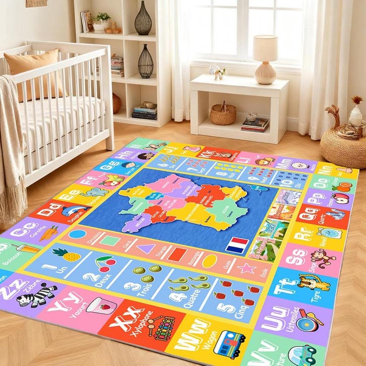 Kindertapijt Alfabet 160x230cm | Wasbaar | OP = OP, Enfants & Bébés, Chambre d'enfant | Aménagement & Décoration, Envoi