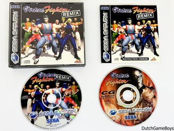Sega Saturn - Virtua Fighter - Remix / CG Portrait Collectio, Consoles de jeu & Jeux vidéo, Verzenden