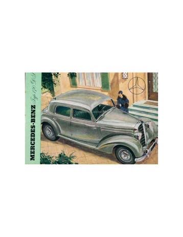 1953 MERCEDES BENZ 170DS BROCHURE DUITS, Ophalen of Verzenden, Nieuw