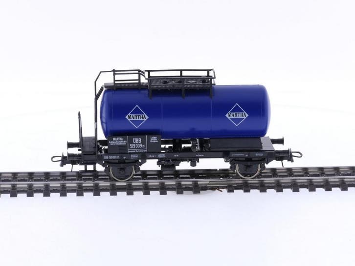 Schaal H0 Roco 56257 ketelwagen Martha van de OBB #5725, Hobby en Vrije tijd, Modeltreinen | H0, Gelijkstroom, Analoog, Gebruikt