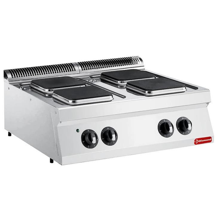 Fornuis | MAXIMA 700+ | Elektrisch | 4 Kookpunten (230x230), Articles professionnels, Horeca | Équipement de cuisine, Envoi
