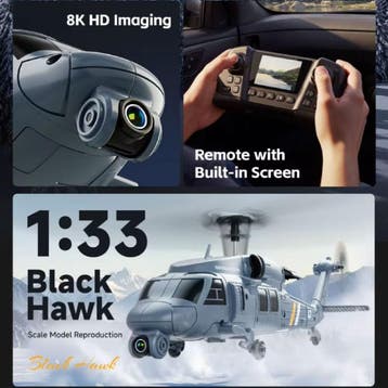 4D-L2 Helikopter - 6-axis 8K RC Drone Camera -, Verzenden, Nieuw