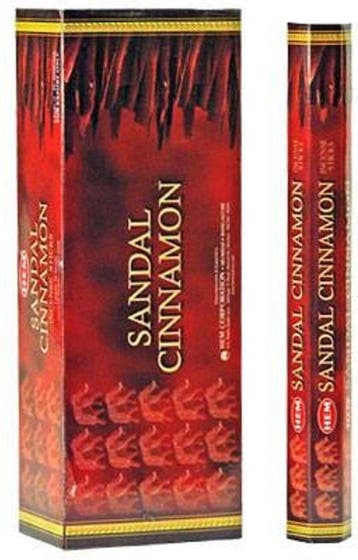 HEM Wierook - Sandal Cinnamon - Slof / Voordeelbox (6 Pak..., Ophalen of Verzenden