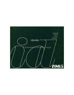 1965 CITROEN ID 19 BROCHURE NEDERLANDS