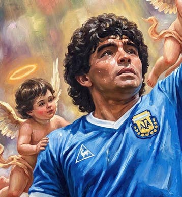 Kleury.art - [XL MATTE PAPER] The Ascension of El Diego by, Nieuw