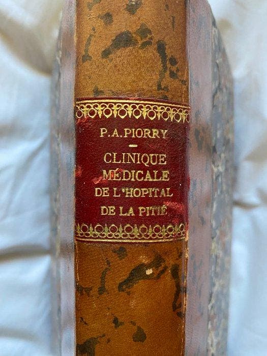 Pierre-Adolphe Piorry - [LA SALPETRIERE] Clinique médicale, Antiek en Kunst, Antiek | Boeken en Manuscripten